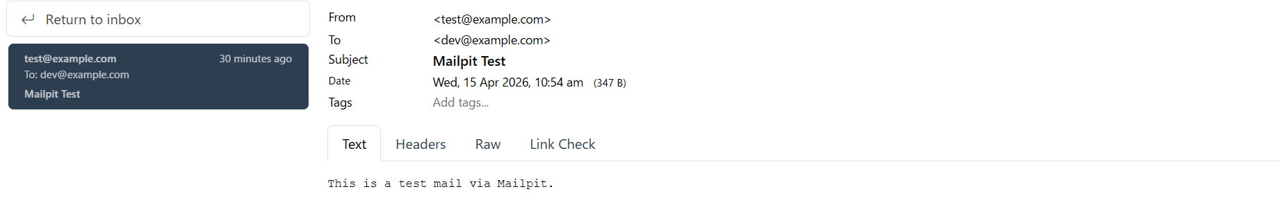 Mailpit